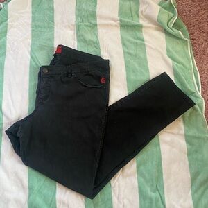 EUC Tripp nyc size 20 R black skinny jeans